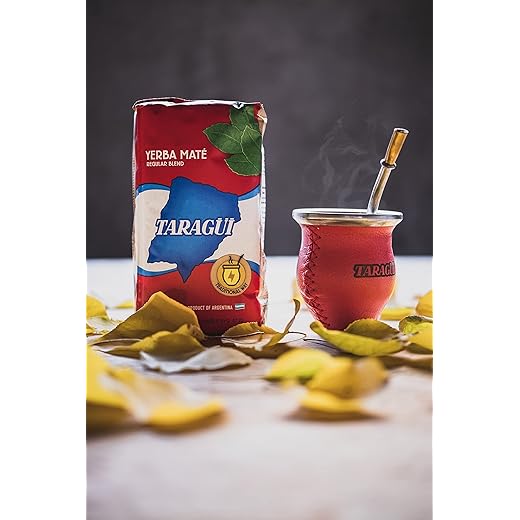 Taragui Yerba Mate Original with stems 2.2 lbs/1 kg