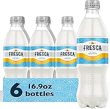 Fresca Citrus Soda Soft Drink, 16.9 fl oz Bottles, 6 Pack
