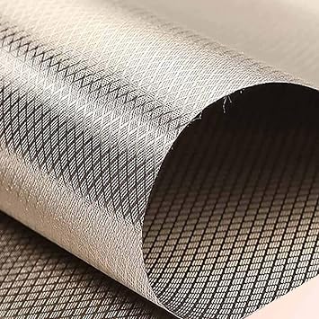 RFID Shielding Fabric Faraday Cloth Faraday Material Faraday Blanket EMP Protection for Cars EMF Blocking Paint EMF Blocker for Cell Phone,silver-5x1.1m