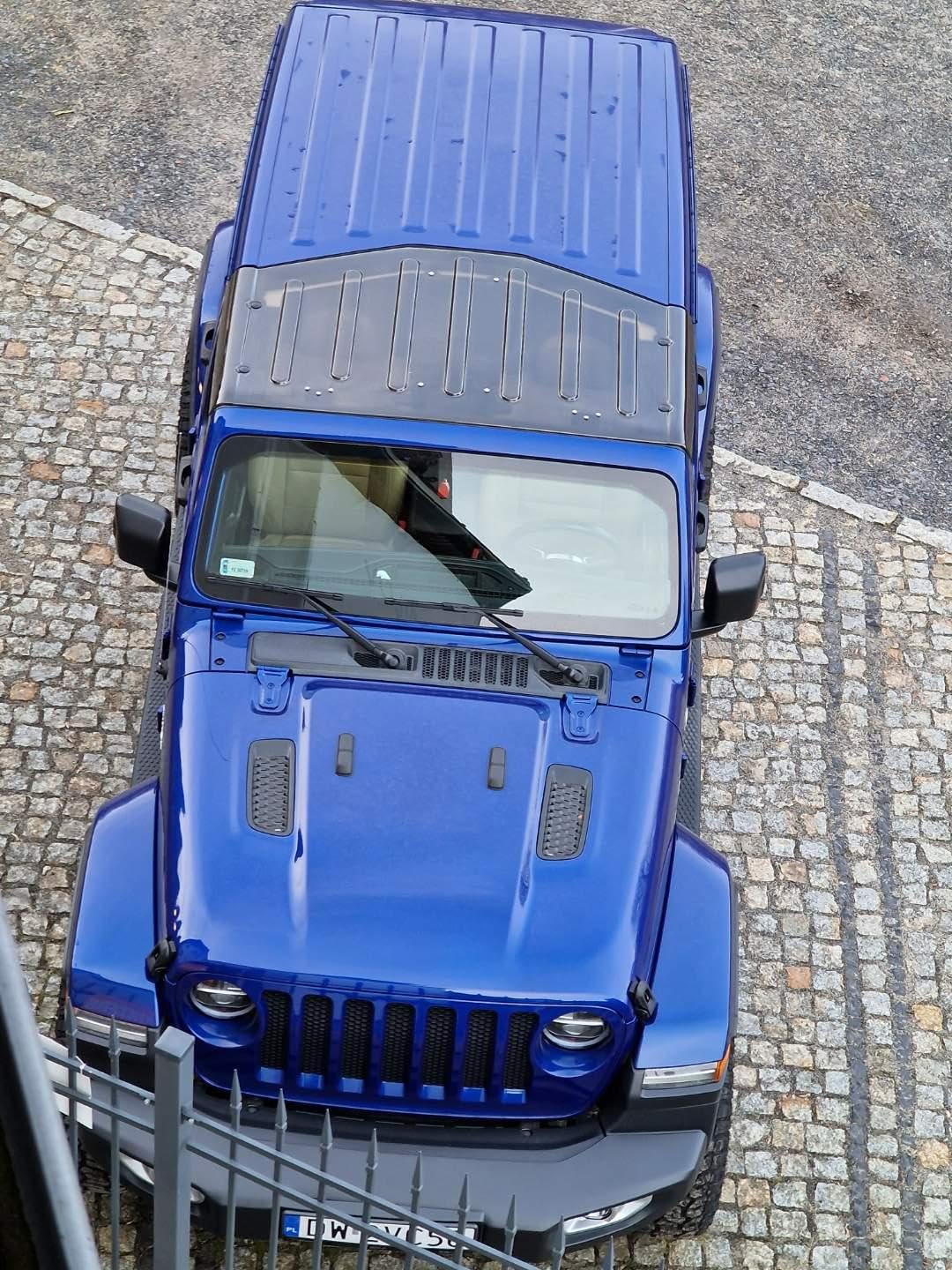 Techo Panorámico Transparente Compatible con Jeep Wrangler JL Gladiator JT - Protección UV - Panel Translúcido Resistente