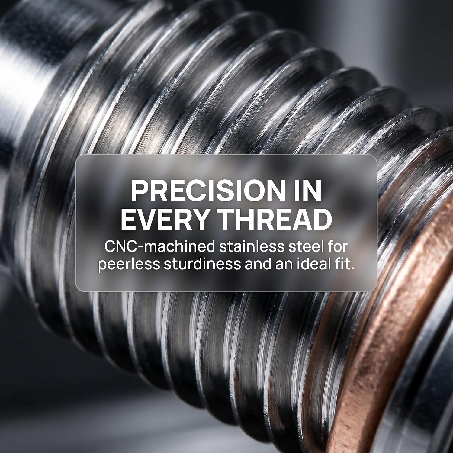 M16x1.5 Magnetic Oil Drain Plug, Magnetic Stainless Steel Oil Pan Drain Plug with 5PCS Copper Crush Washer, Universal Replacement for Most Cars, Motorcycles, and Boats image 4