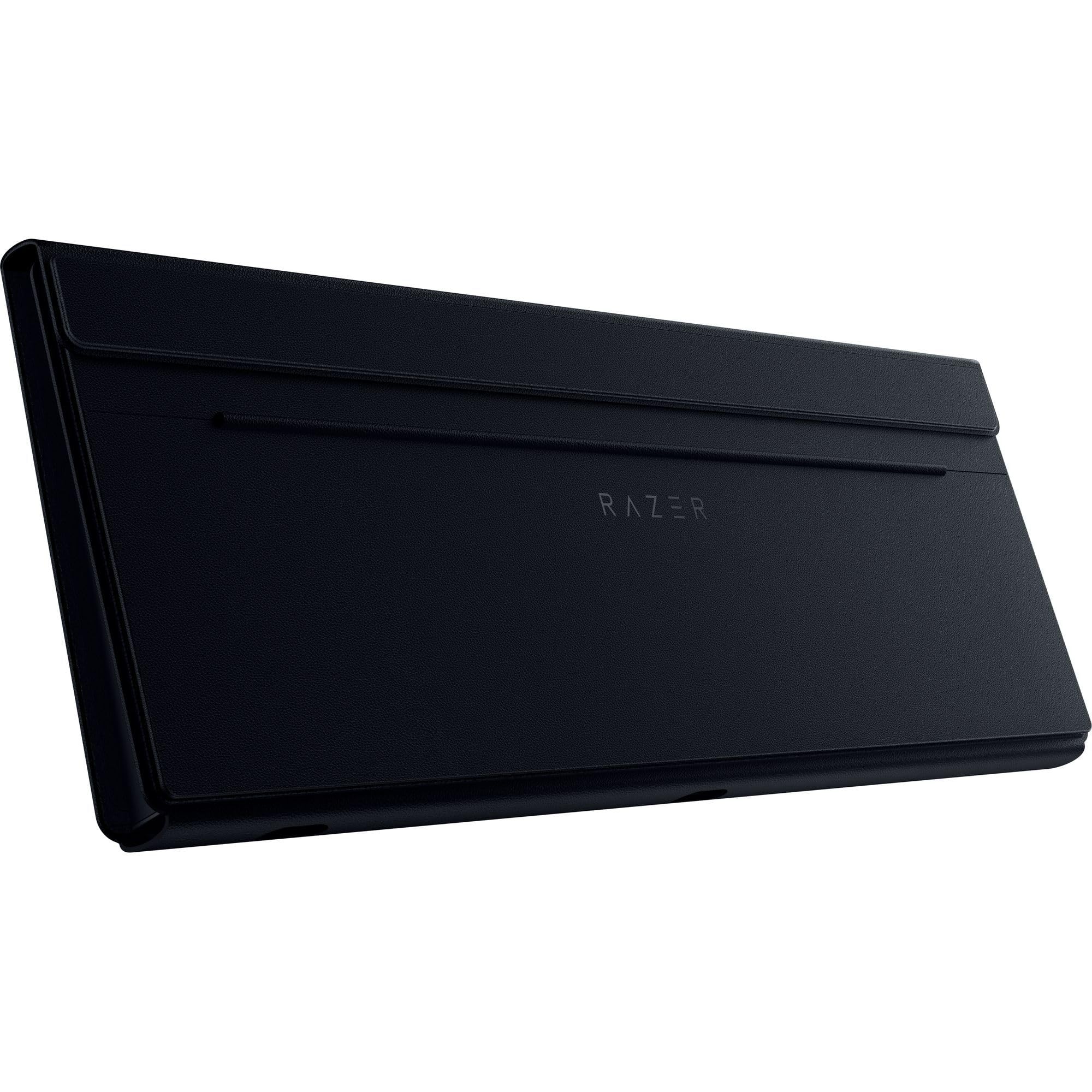 Razer Travel Case Folio - Reisetasche und Ständer für Tablets, Gaming-Handhelds, Mobile Geräte und tragbare Tastaturen - Ständer mit Mehreren Neigungswinkeln - Schlankes, leichtes Design | Schwarz
