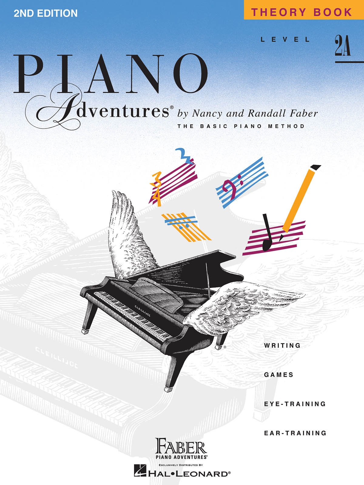 Faber Music Piano Adventures Theory Book Level 2A Basic Piano Method (Standard)