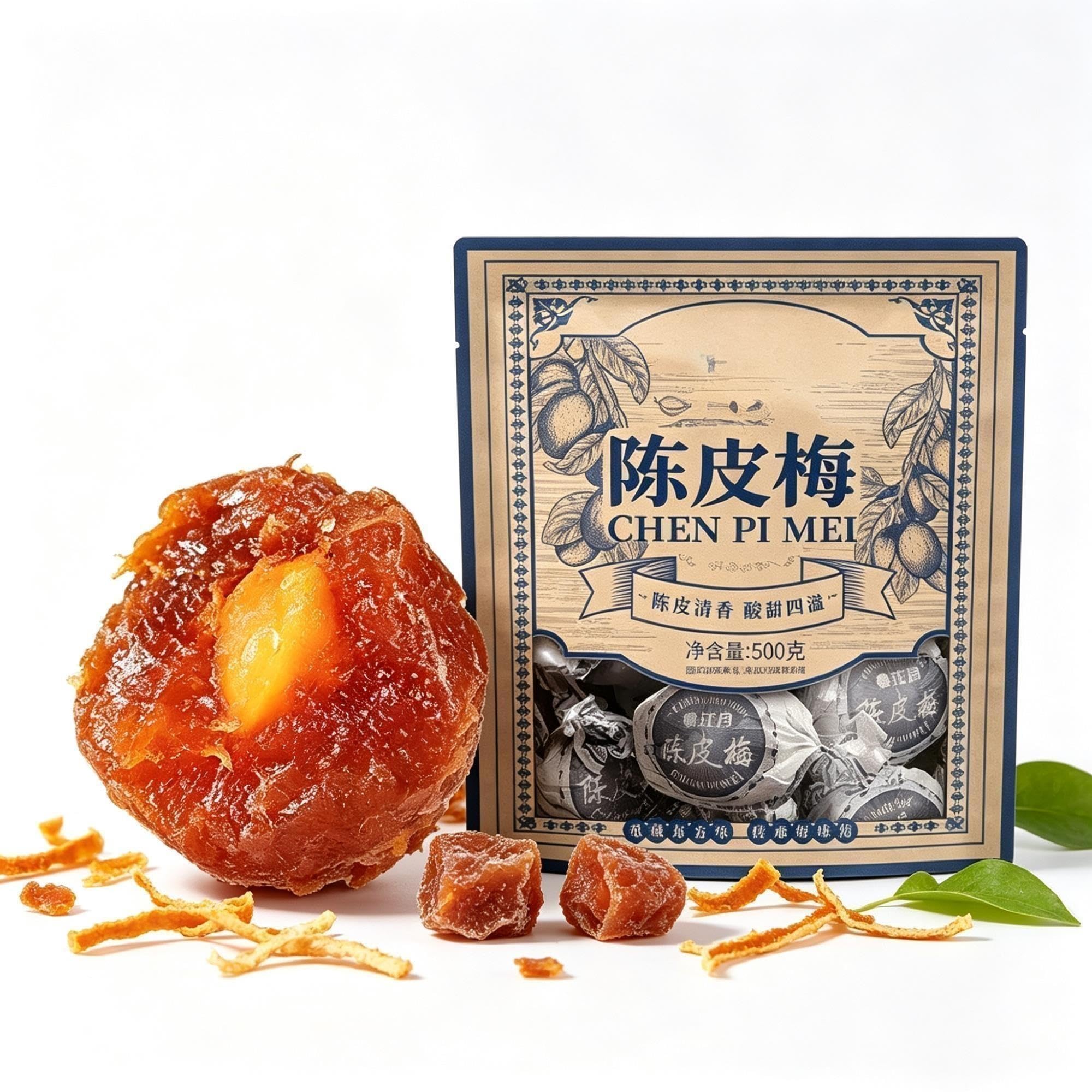 Pflaumenbonbon mit Zitrusschale 500g