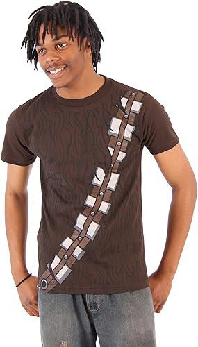 Star Wars Camiseta marrón para adultos con disfraz de I am Chewbacca, Marrón