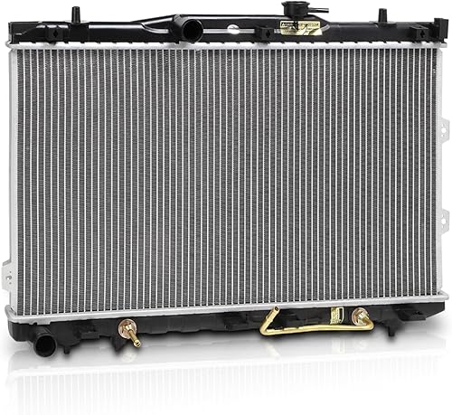 M-AUTO Reemplazo de radiador de estilo de fábrica de aluminio para 2005 2006 2007 2008 2009 Kia Spectra Spectra5 2.0L