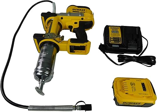Miniatura 2 de DEWALT DCGG571M1 Kit de pistola de grasa de iones de litio de 20 voltios máx
