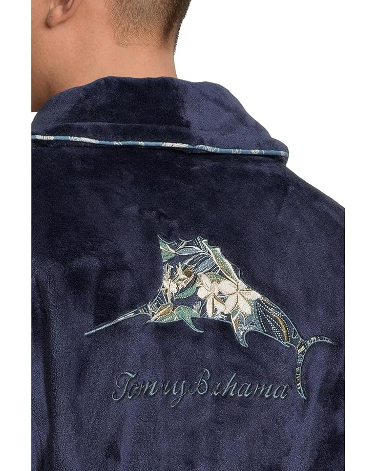 Tommy Bahama Long Sleeve Plush Wrap Robe - #4 of 4