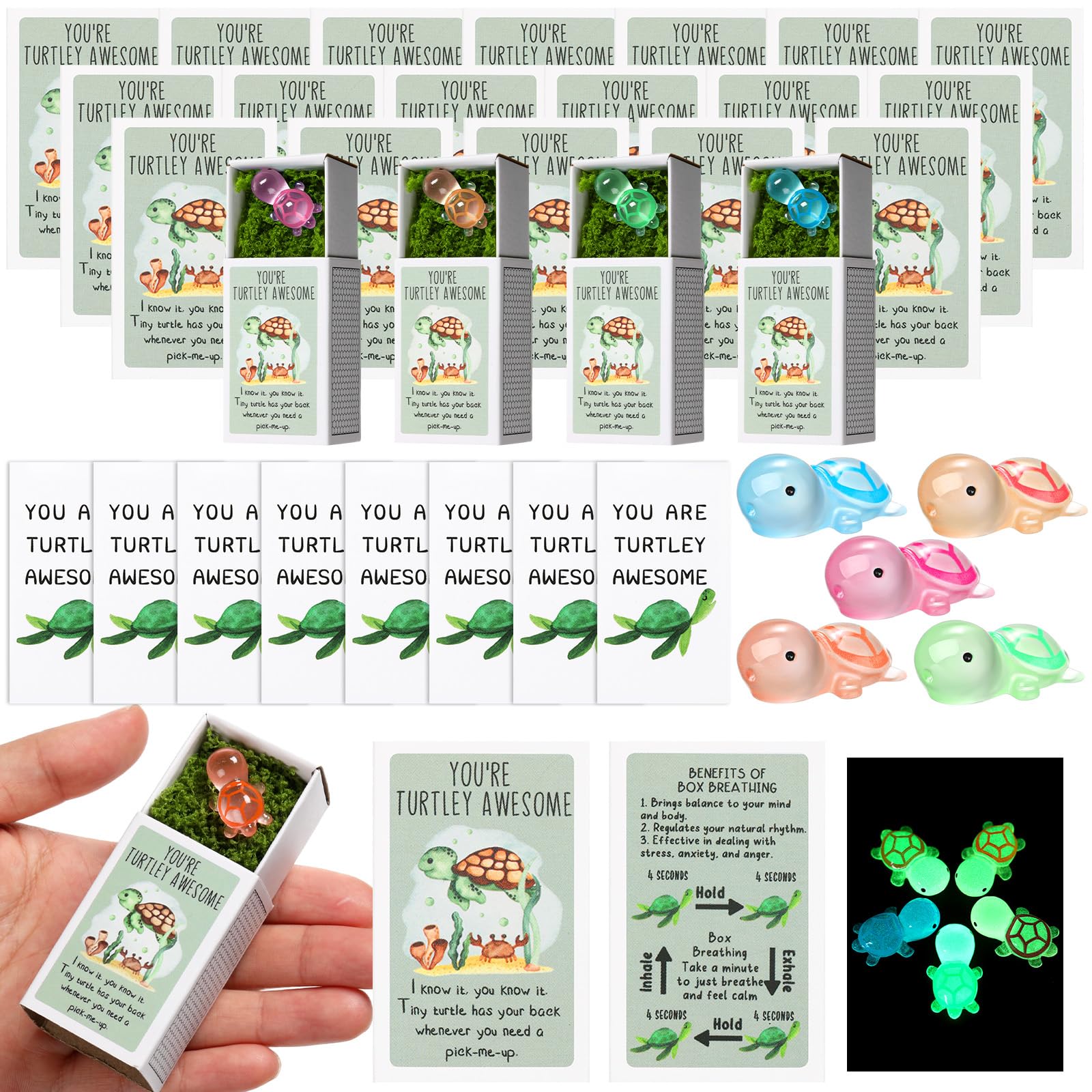 50 Sets Mitarbeiter-Geschenke - Mit Jutebeutel, Stift, Schlüsselanhänger & Dankeskarte