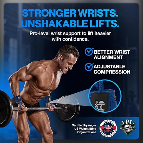 Miniatura 7 de MODVEL Muñequera ortopédica y muñequeras para levantamiento de pesas, soporte ajustable y ligero para túnel carpiano, artritis, tendinitis,