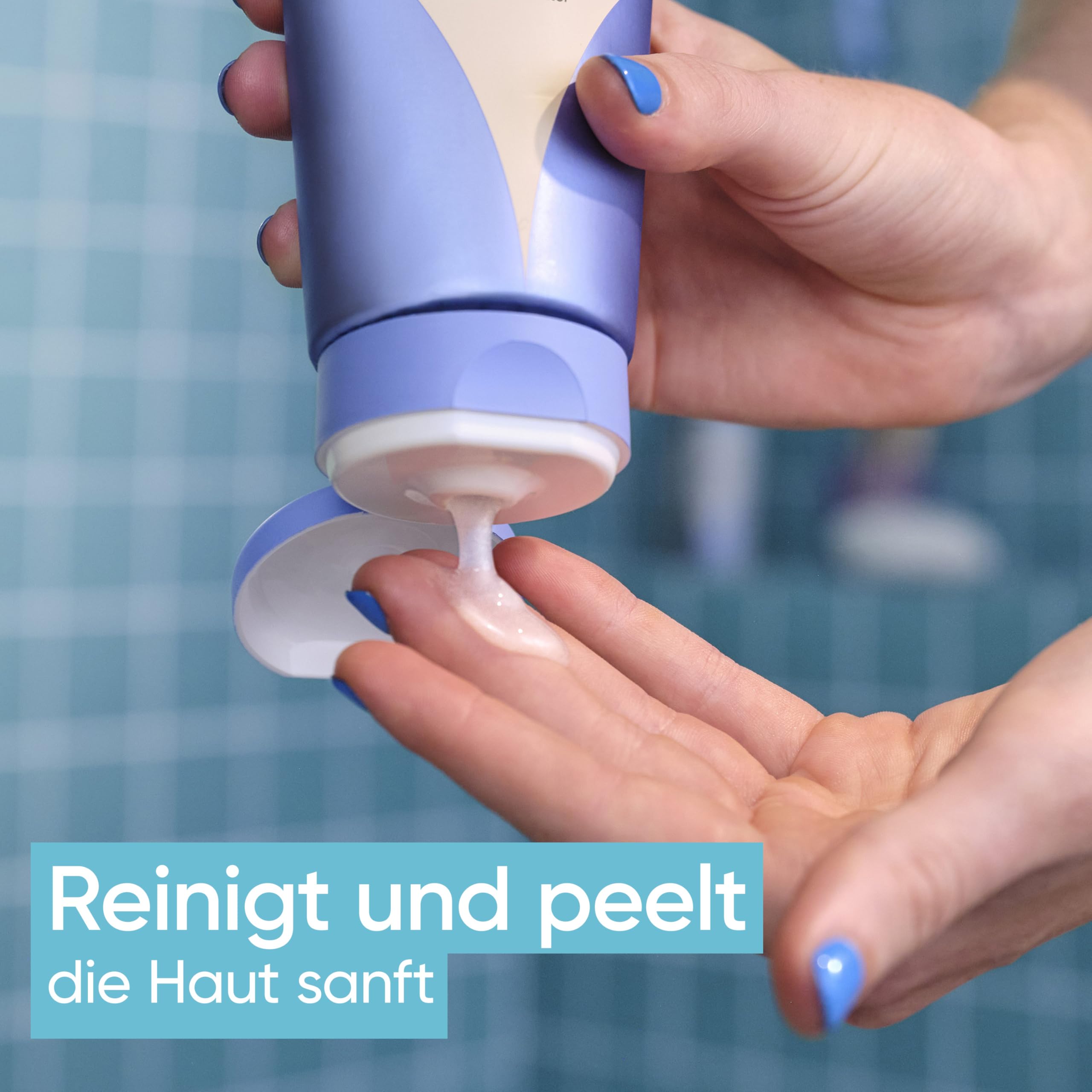 Gillette Venus für den Intimbereich Rasierapparat mit 2 Klingen + Satin Care Intimpflege Produkte + Duschhänger