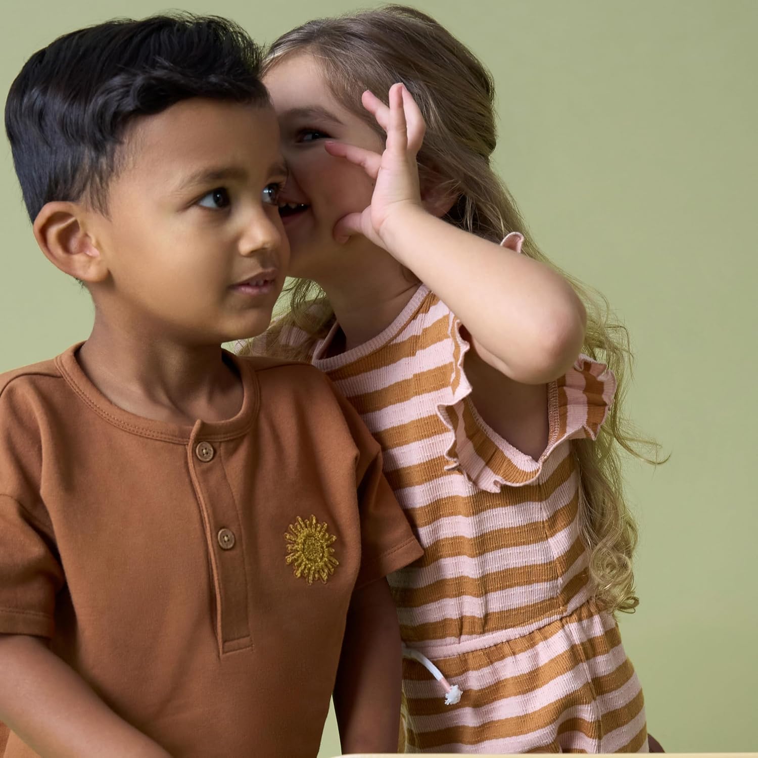 Modern Moments by Gerber baby-girls Flutter Sleeve Romper - Image 5