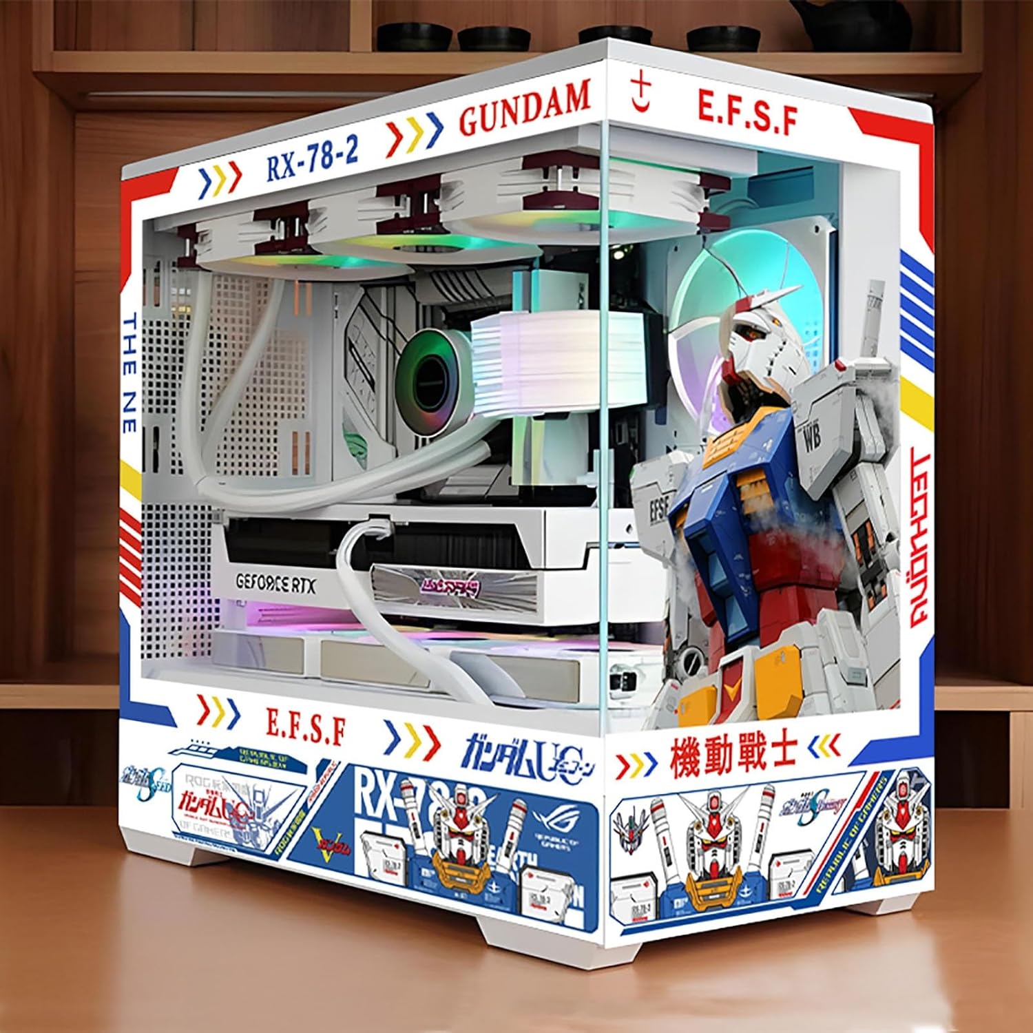 Computer Cases,MidTower PC Gaming Case MATX/ITX Front I