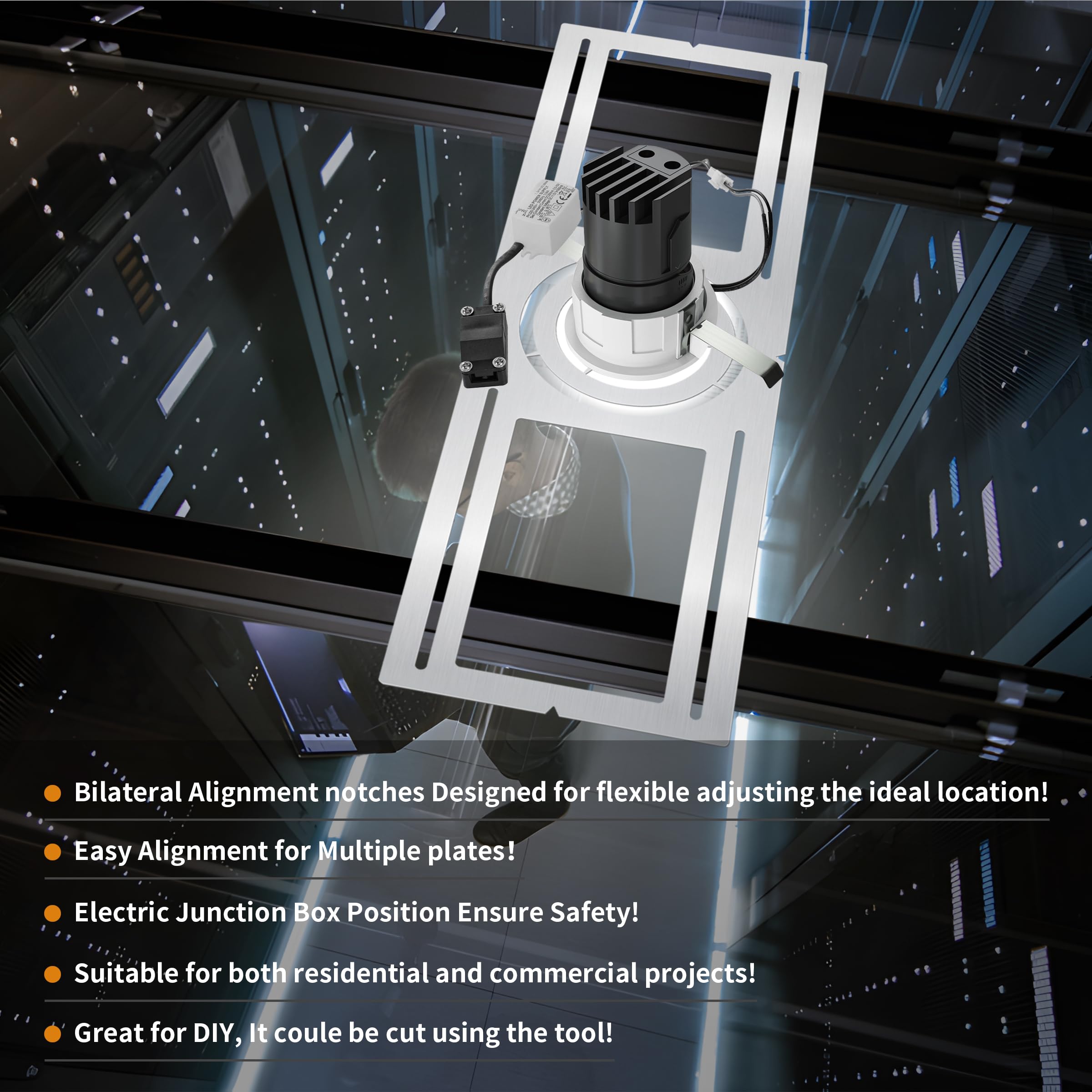 LED Recessed Lighting Housings - 3/4/6 Inch -4 LED Recessed Lighting Housings - 3/4/6 Inch -4
