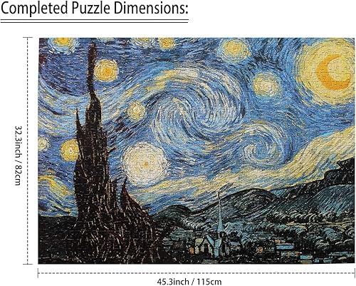 Miniatura 2 de Rompecabezas de 3000 piezas para adultos, desafíos difíciles, juguetes educativos, juegos divertidos familiares para relajarse y crear 45.27 x 32.28