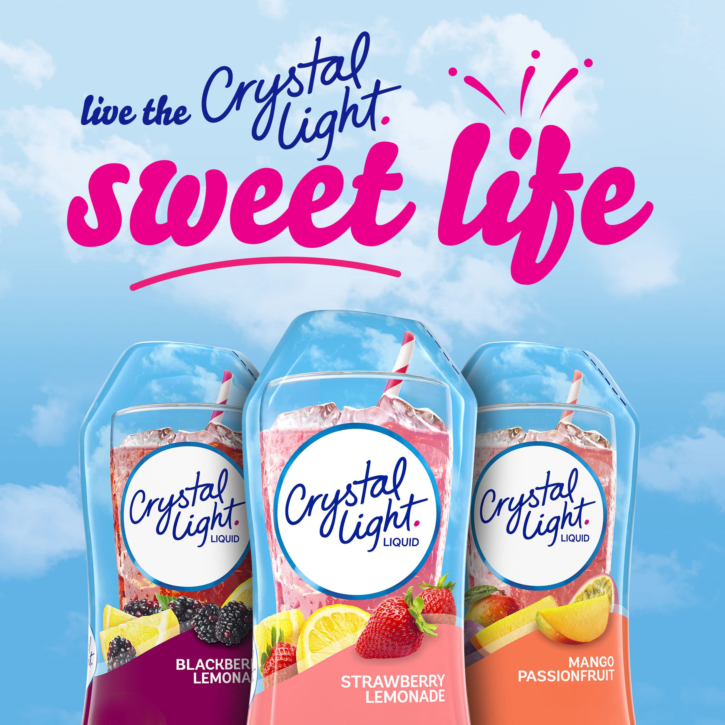 Buy Crystal Light SugarFree Zero Calorie Liquid Water Enhancer