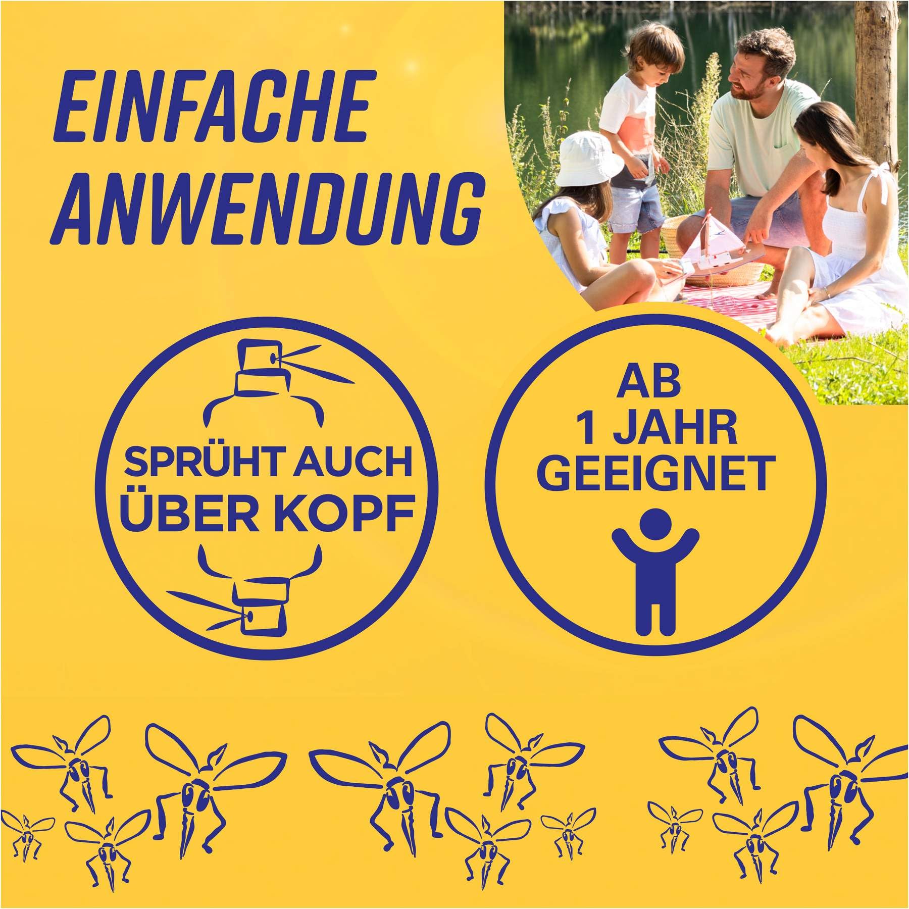 Anti Brumm® Naturel Pumpzerstäuber 2 x 75 ml I Mücken- und Zeckenschutzmittel auf pflanzlicher Basis | Schutz vor Mücken I Mückenspray I Abwehr von Mücken