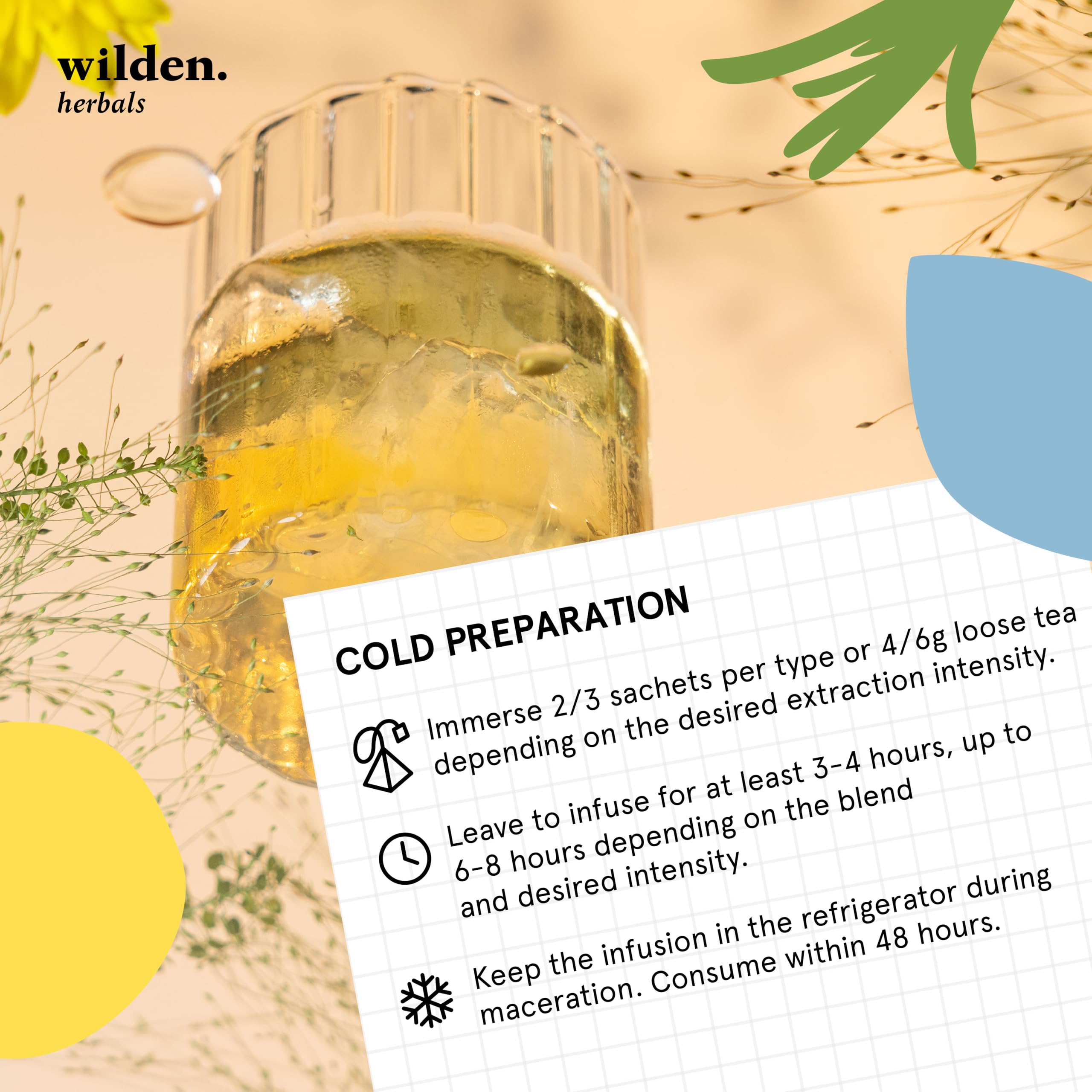Wilden Herbals Remedium n.7 Detox - Té de Hierbas Depurativo - Mezcla de Hierbas Detoxificantes para Eliminar el Exceso de Toxinas - 10 Bolsitas