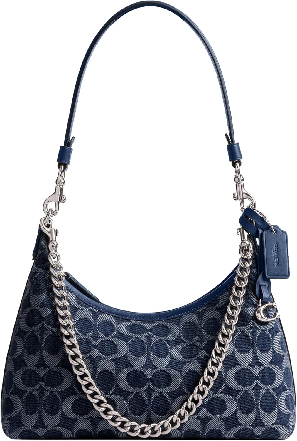 Coach Juliet Shoulder Bag 25 in Signature Denim, LH/Deep Blue Multi