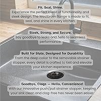 Vista 6 de Westbrass D2082S-12 Brida y colador de eliminación de residuos, bronce aceitado Oil Rubbed Bronze