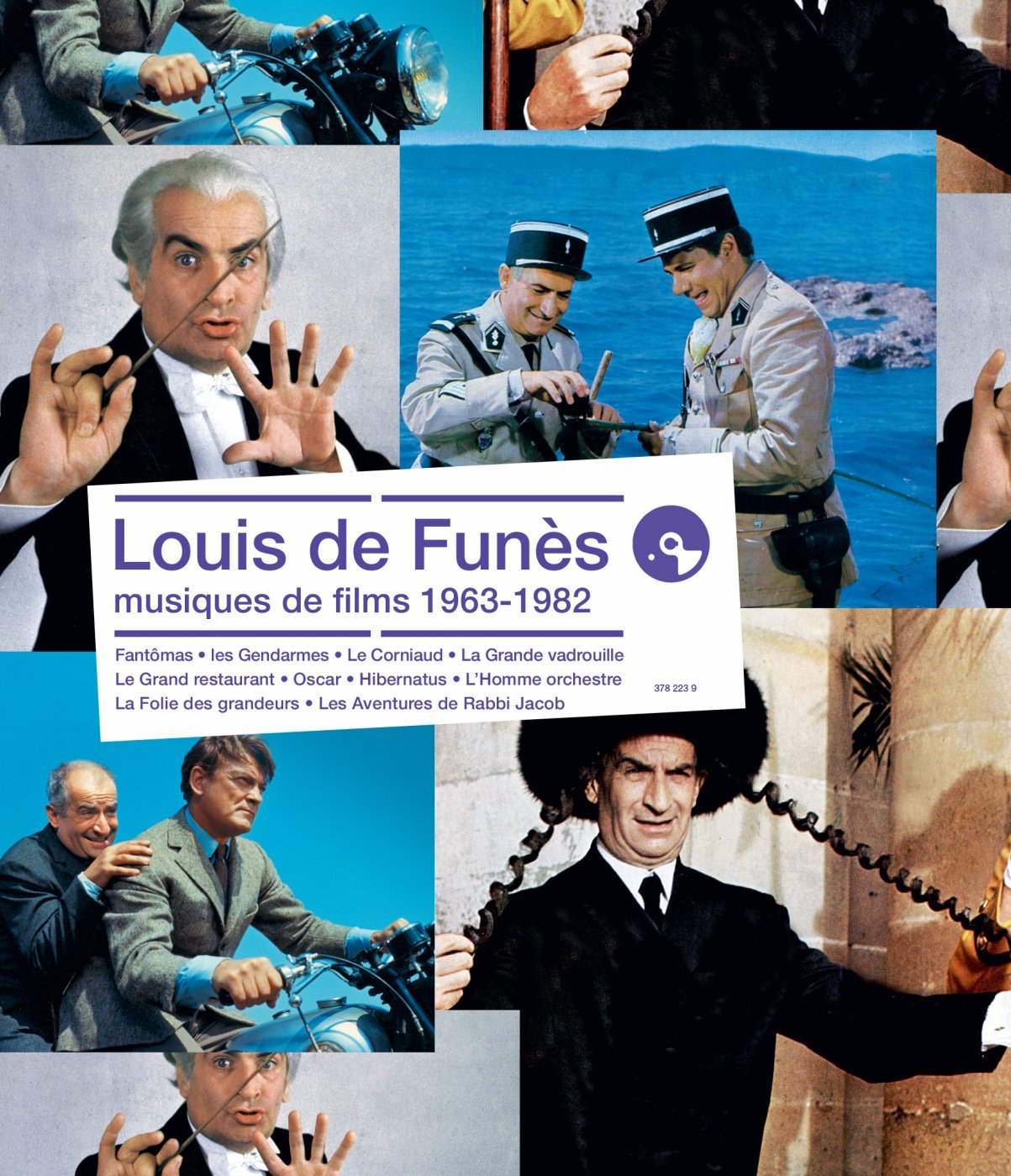 Louis de Funes, musiques de films 1963-1982