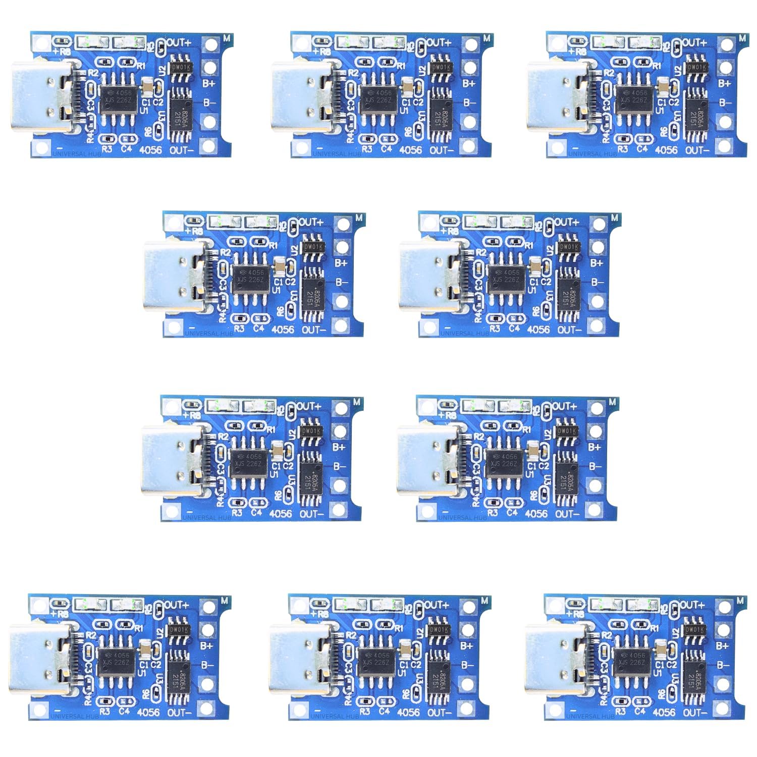 Electro TP4056 5V 1A 18650 Lithium Battery Charging modules (C-Type) (10)-image-43