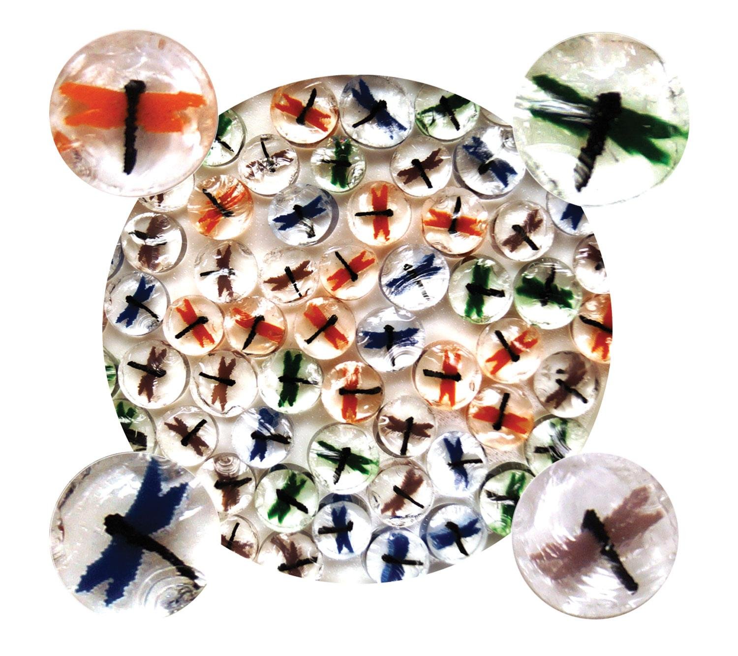 Dragonfly Millefiori Assortment - 96 Coe