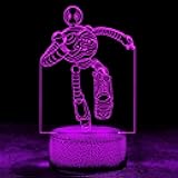The 3D Robot Lamp Touch-Control Night Light Multi-Color LED Desk Lamp Decoration for Kids’ Rooms,Ideal for Christmas Gifts,Birthdays,and Holiday Décor