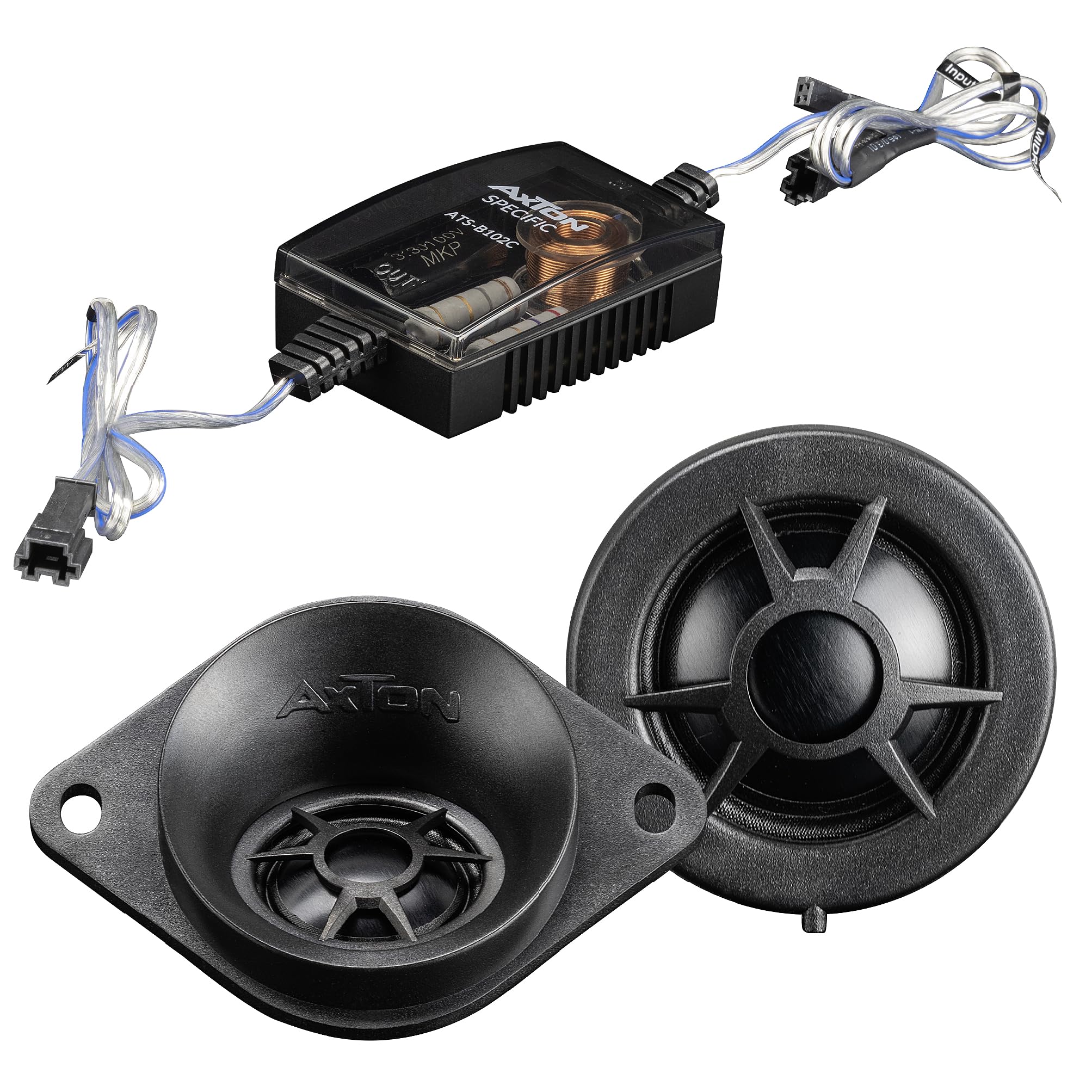 Axton ATS-B102C | Specific 2-Wege 10cm Kompo Lautsprecher System für BMW