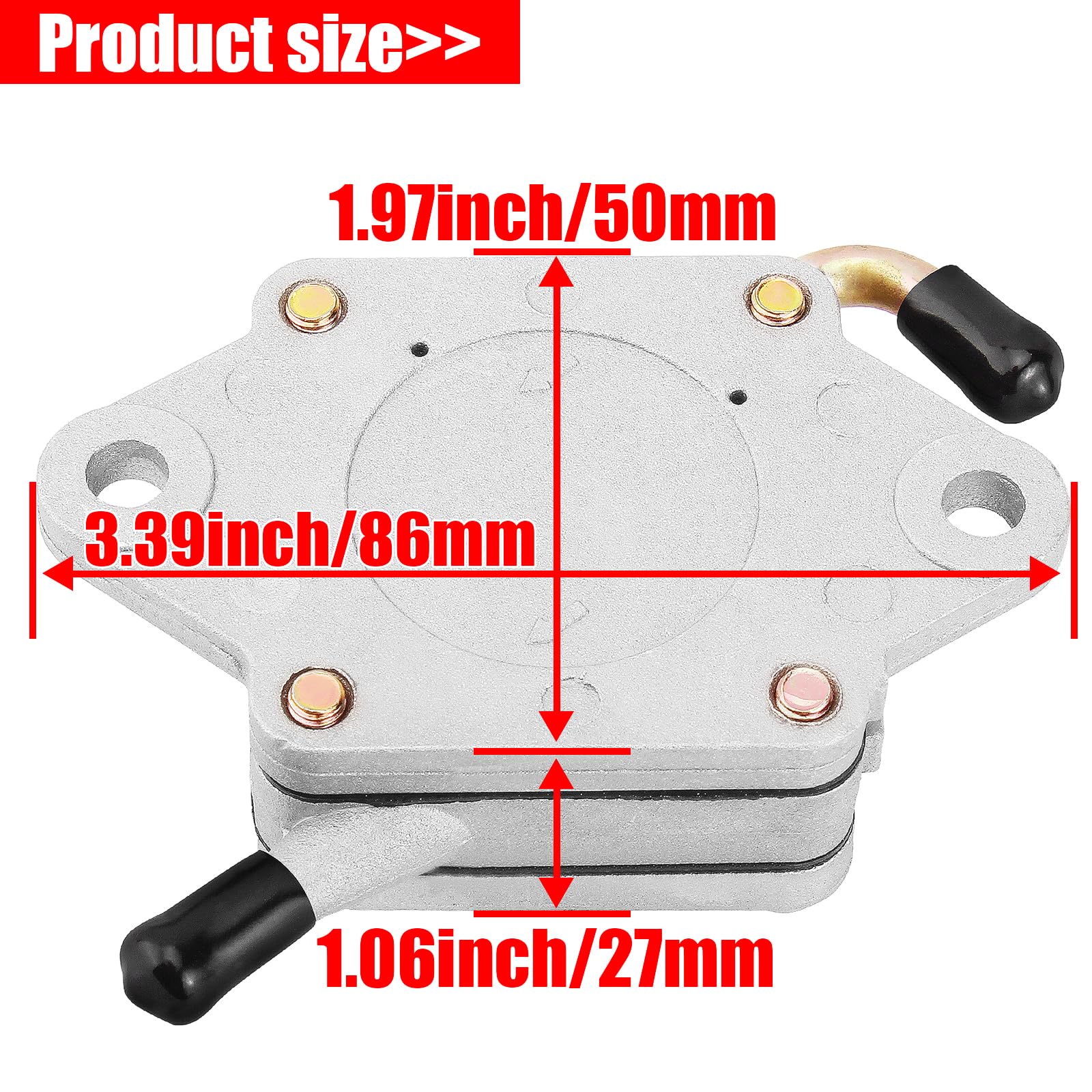 Kraftstoffpumpe für 290FE 350FE Golf Cart Club Car DS Precedent Kawasaki FE290 FE350 Motor 1014523 1014524 Yamaha G8 G11 G14 G16 G20 G22 JN6-F4410-00 JF2-24410-20 GF1 6A G22A Gaspumpe