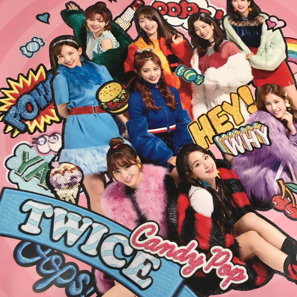 Amazon.co.jp: 非売品 TWICE キャンディーポップ candypop ポスター