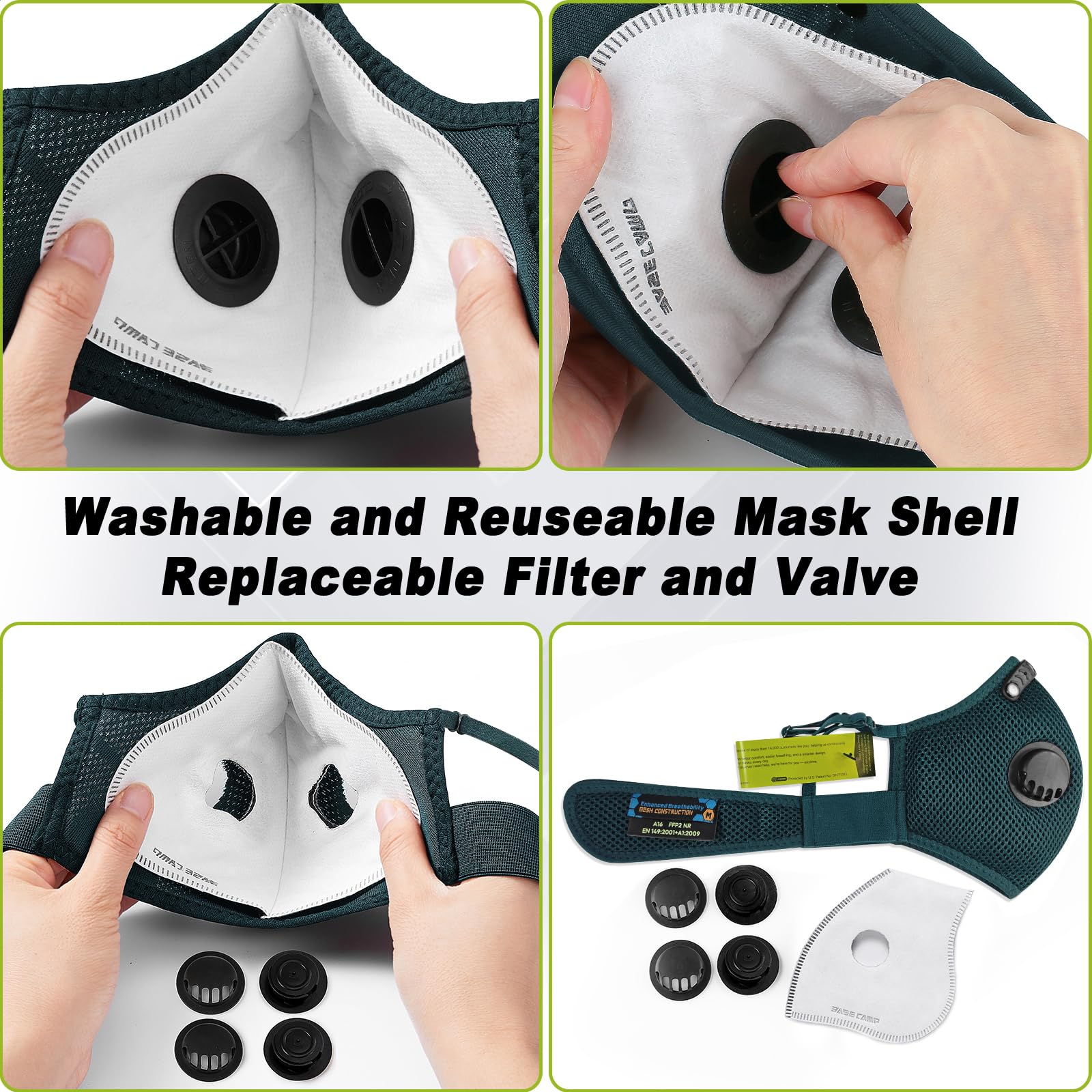BASE CAMP M Plus Dust Mask - Woodworking & Safety -7