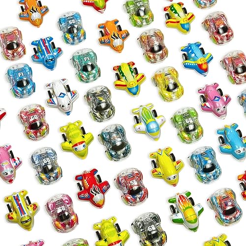 Miniatura 3 de Paquete de 78 mini autos para niños de 3 a 5 años juego de vehículos a granel para regalos de fiesta de niños juguetes de viaje premios de aula caja