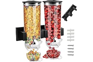 2 Pack Cereal Dispensers: The Ultimate Dry Food Storage Solution