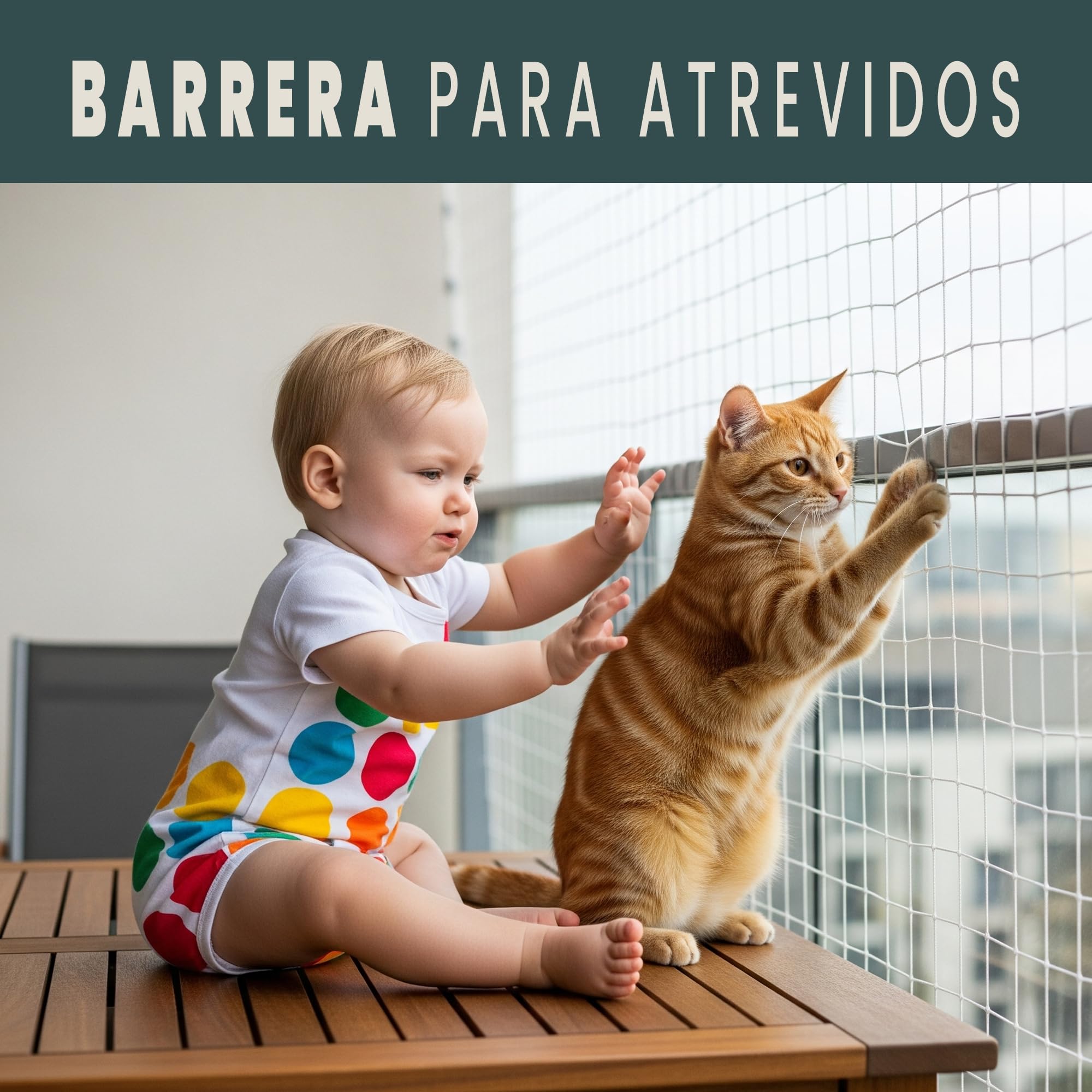 Red Para Gatos Terraza 8x3m Seguridad Transparente Ideal Balcon Ventana Tragaluces Proteccion Exterior Interior Malla Antidesgarro Duradera Kit Completo Montaje Cuerda Ganchos Bridas Juguete Regalo