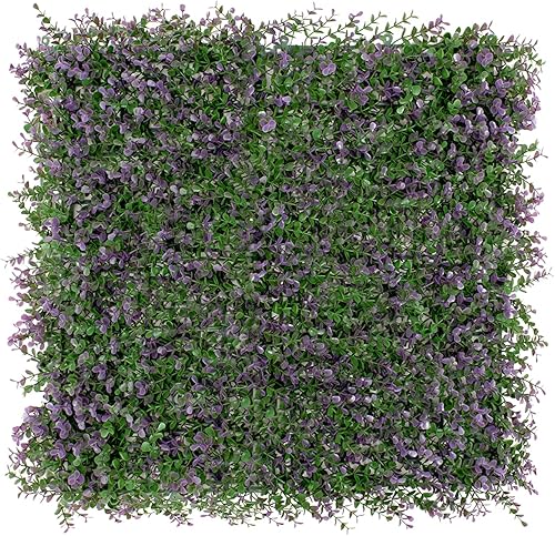 Miniatura 18 de Windscreen4less 6 paneles artificiales de boj de 20 x 20 pulgadas, seto topiario, plantas, hierba, pantalla de privacidad para exteriores, Boj