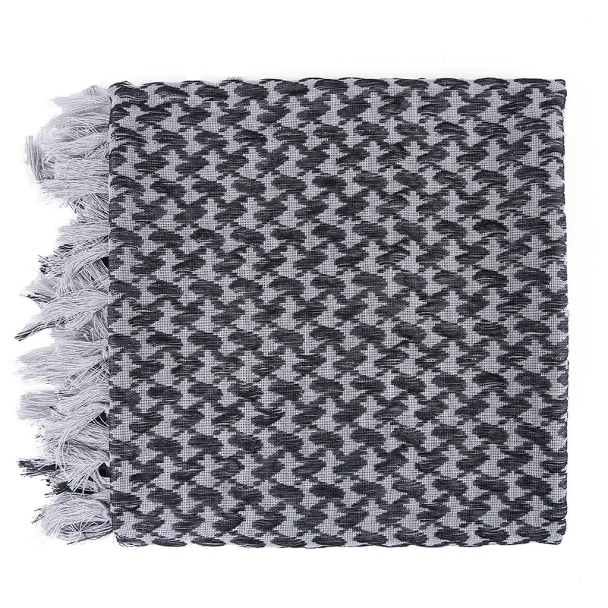 Sciarpa Militare in Cotone Quadrata Stile Arabo per Uomo Unisex, Scaldacollo per Inverno e Attività All'aperto, Protegge dal Sole e Mantiene Caldo Collo