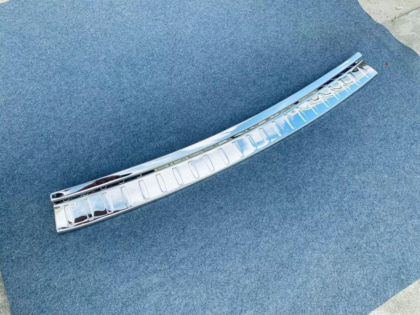 Car Stainless Steel Rear Bumper Protector, for Mercedes-Benz GLE-Class 2020-2025 Accessories, Auto Parts Tailgate Back Trunk Door Sill Cover Scuff Plate Strip Guard Protection（Coupe not Applicable）