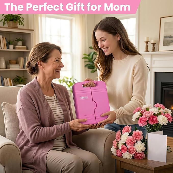 Kit de Herramientas Rosa para Mujeres, 136 Piezas con Maletín miniatura 2