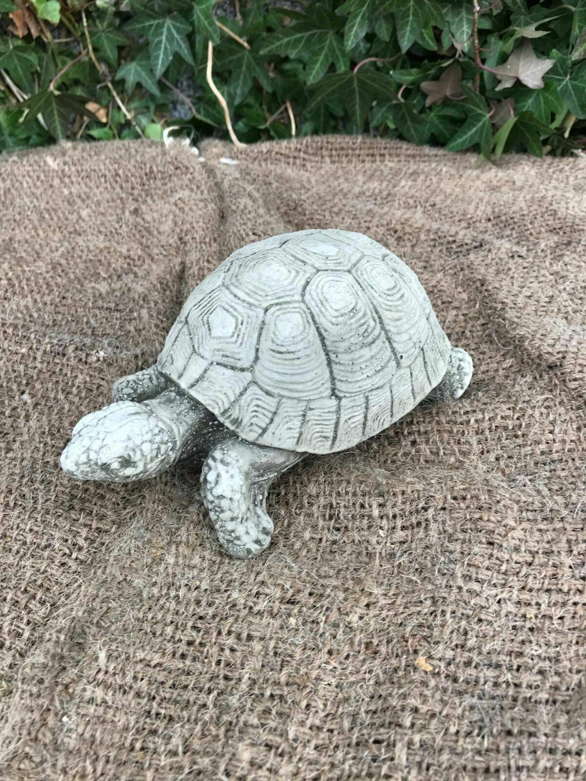 Sea Turtle Statue | Reconstituted Stone Concrete Tortoise Animal Garden Ornament