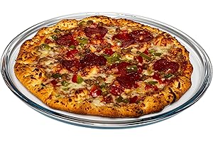 12.5 Inch Simax Borosilicate Glass Pizza Pan