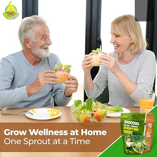 Miniatura 10 de Todd's Seeds - Semillas de germinación de alfalfa - Semillas de alfalfa a granel fáciles de cultivar - Semillas de crecimiento rápido con