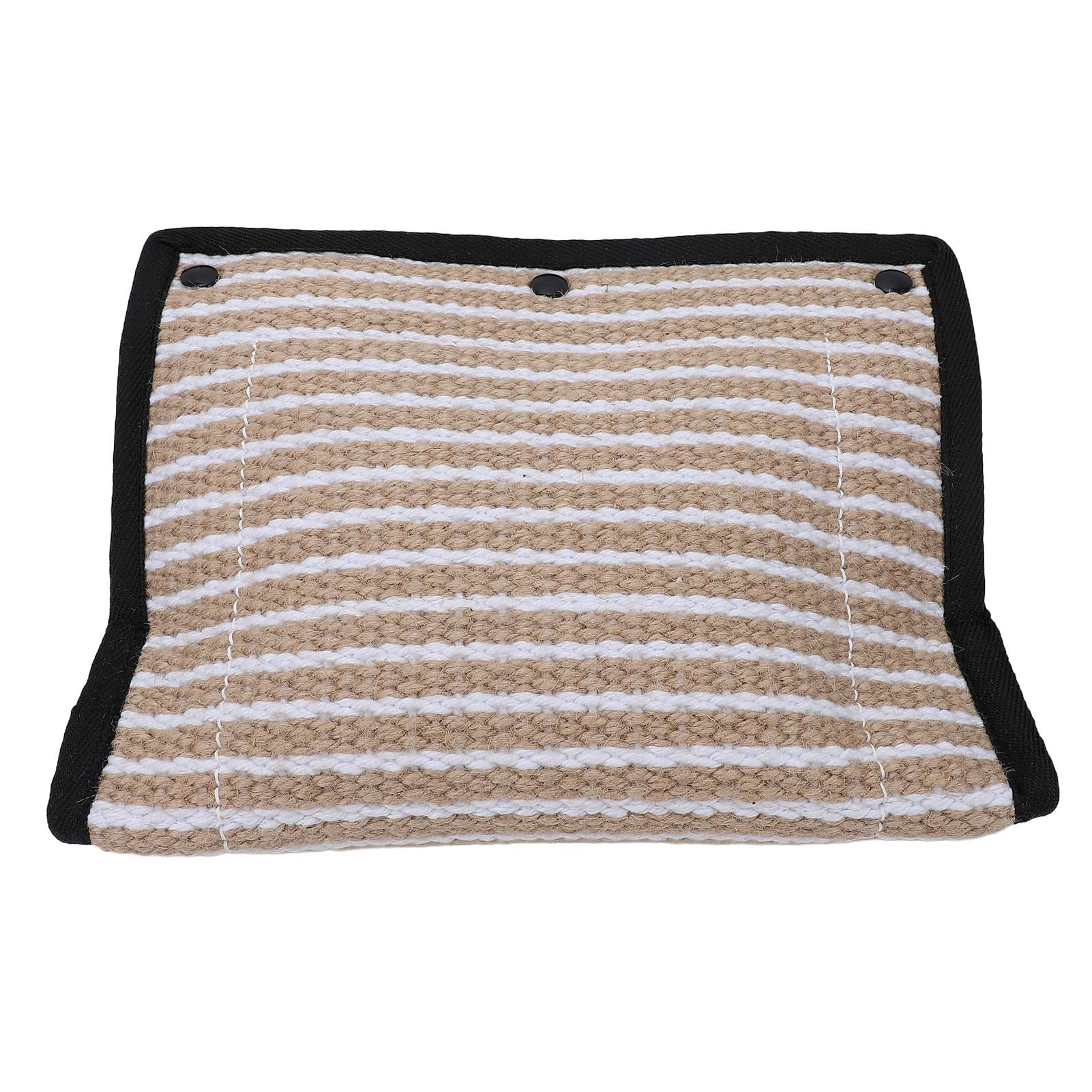 Almohada para Morder de, Juguete Interactivo de Yute Grueso para Entrenamiento y Obediencia de Perros Al Aire Libre, 1 Unidad (Negra)