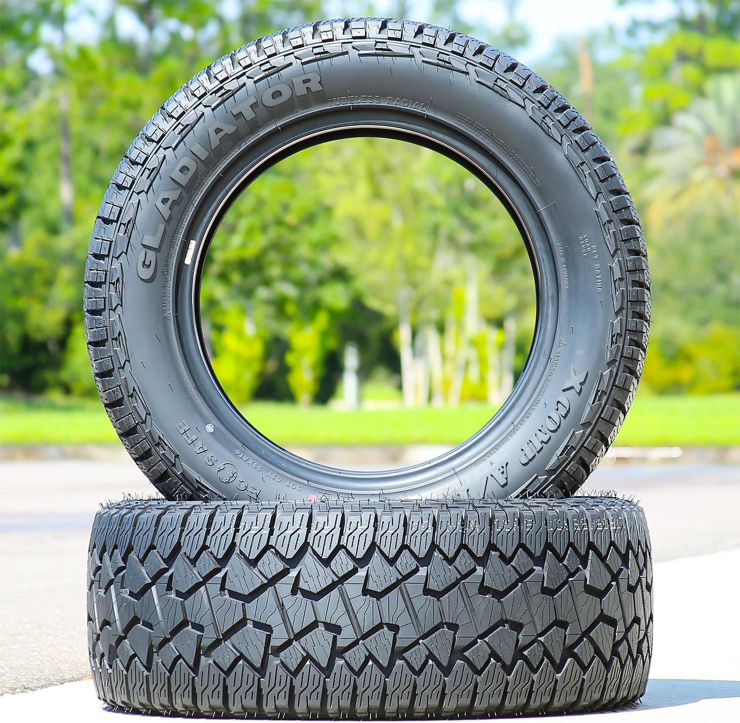 P285-45R-22 GLADIATOR XCOMP AT XL 114Q **50K**+ROAD HAZARD
