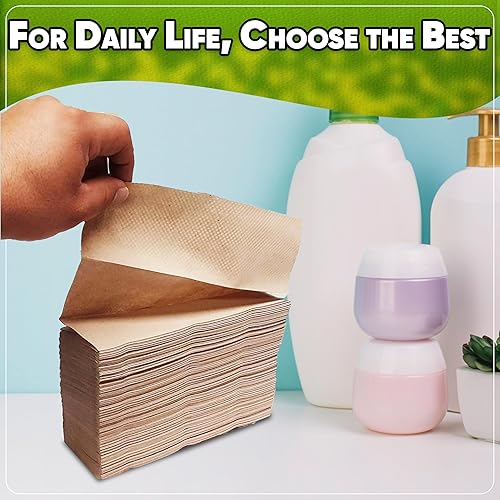 Miniatura 3 de Toallas de papel Kraft MultiFold - Paquete de 2-250 unidades. Total de 500 toallas