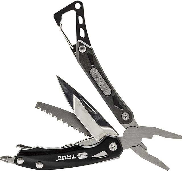 True Utility TU180 Seven - Seven Essential Functions Compact Multitool