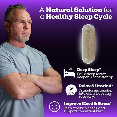 Miniatura 8 de Black Forest Ayuda para dormir de magnesio 1695 mg para reducir el sueño y el cortisol