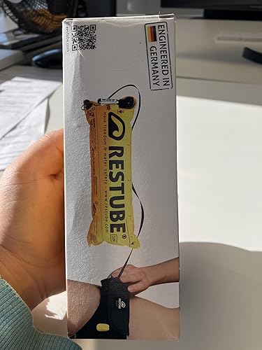 Miniatura 10 de Restube Beach One-Pull Inflatable Water Safety Buoy  Float Buoyancy Aid for Swimming, Fishing, Sailing & SUP  Compact One Size Fits All Survival