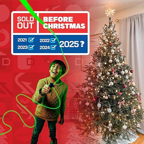 Miniatura 4 de ZipString Luma - El juguete patentado que brilla en la oscuridad que vuela un bucle de cuerda, crea infinitas formas y trucos LED integrado para una