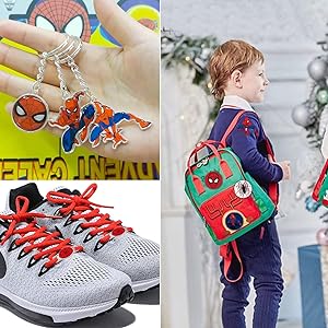 SWIND Advent Calendar 2025 Christmas Countdown Calendar With 24pcs Unique Gift for Girls and Boys Blind Box DIY Creative Decor Charm Bracelet Key Chain Brooch for Children